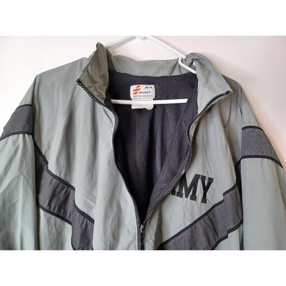 Army IPFU Jacket Reflective Windbreaker Nylon JWOD SKILCRAFT Large - Picture 5 of 7